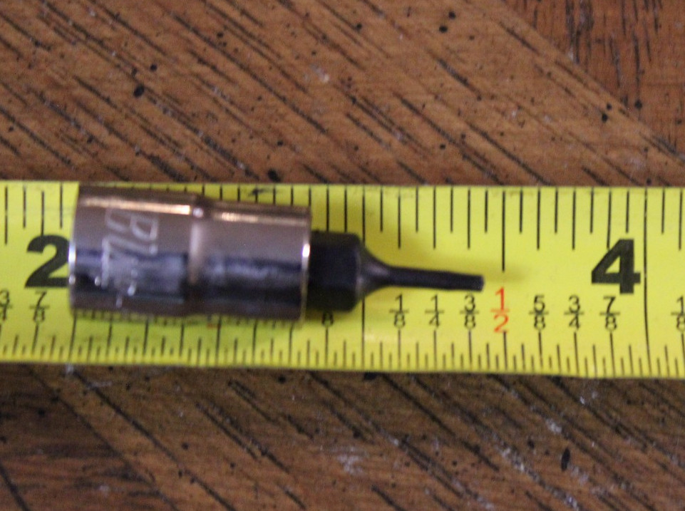 Blue Point Tools BLPT146 T6 TORX Hex Bit Socket Driver 1/4″ Drive