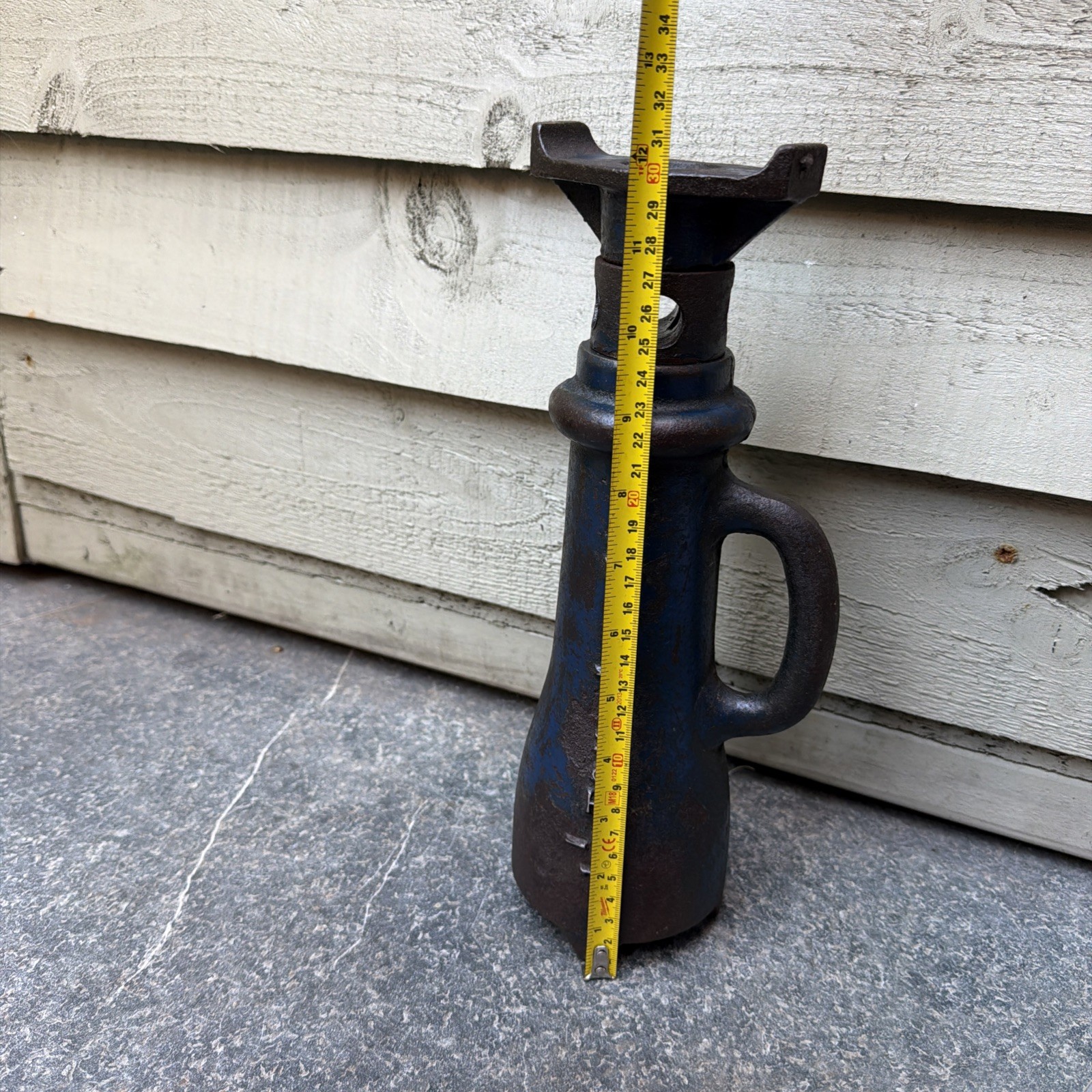 Vintage Woden Bottle Jack – Collectable – Rare Long Lift – Garage – Display