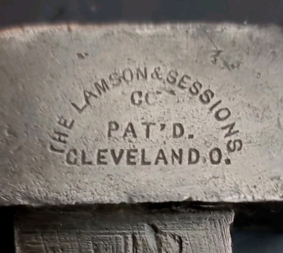 Rare18″ VINTAGE THE L & S CO. Monkey Wrench, Lamson & Sessions Cleveland, O. USA