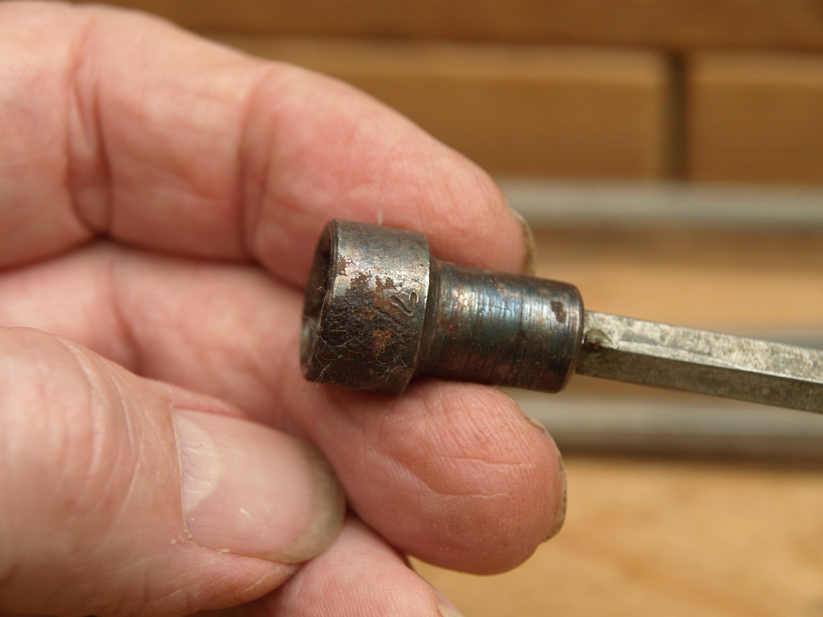 Indestro Long Straight Spinner Type Wrenches x4 Probably Late 1930s to Late 1940