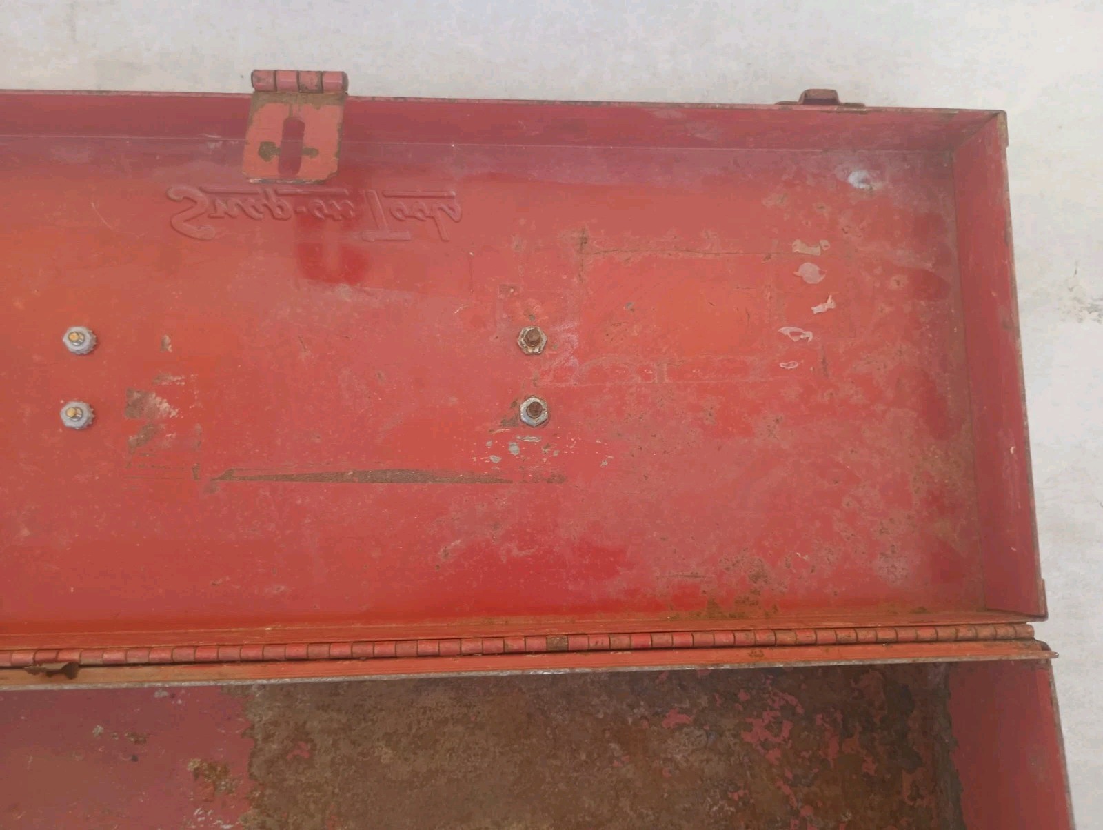 Vintage Snap-On KRA-251A Metal Tool Box 18-1/2” L x 6-3/4” W x 5” T (USA) 1979
