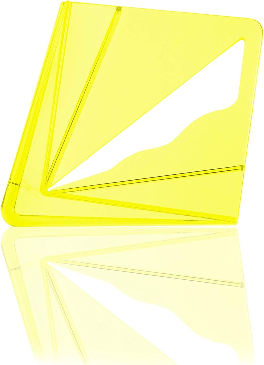 Savannah Center Finder Woodworking Centering Tool for 8″ 8″, Clear,Yellow