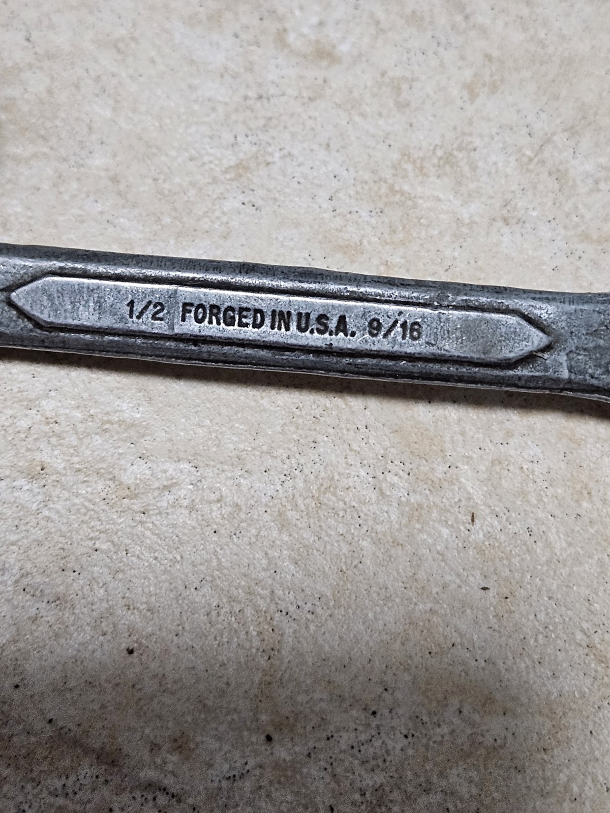 1/2″ x 9/16″ Super Quality Forged in USA Double Open End Wrench
