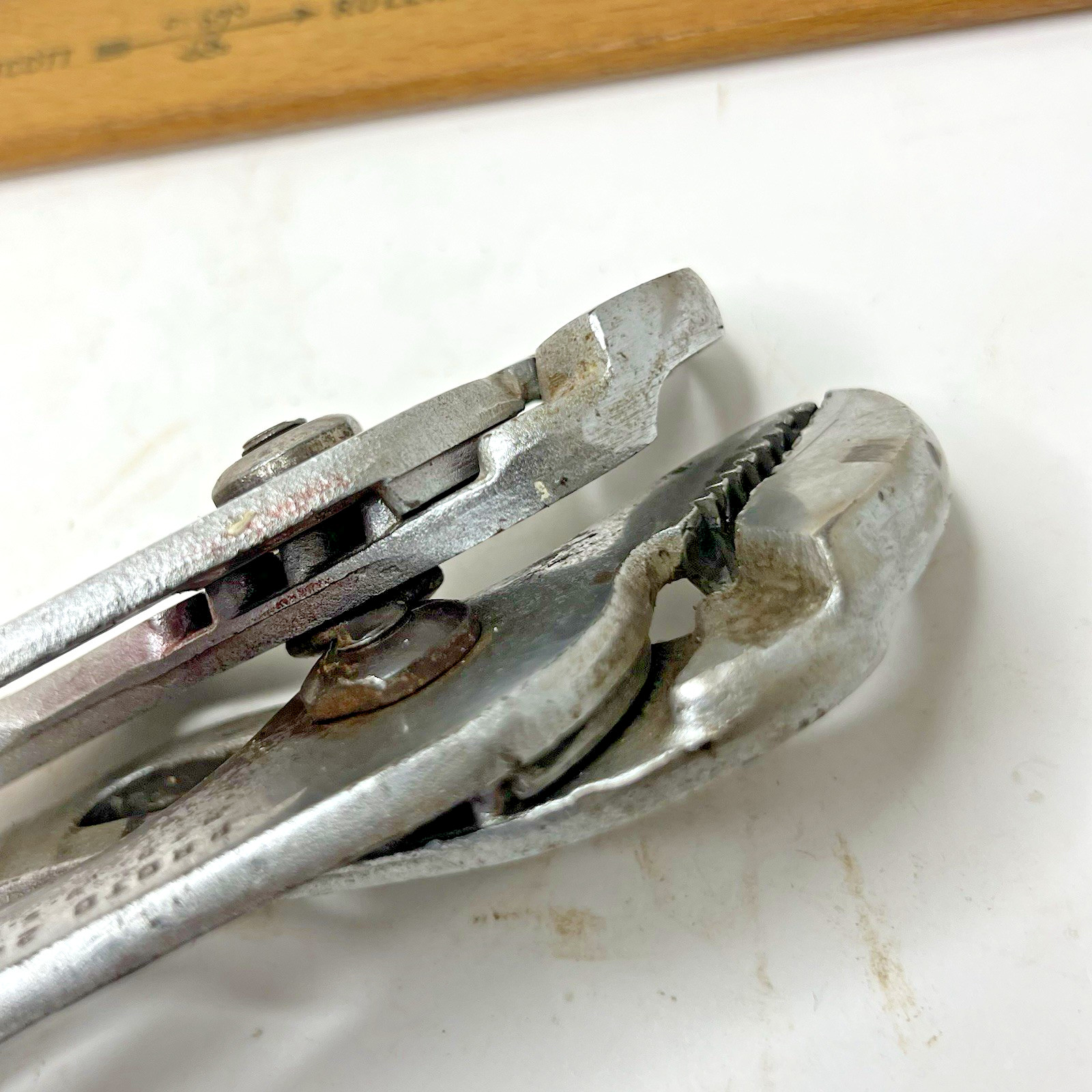 (2) Vintage Proto 243 & 242 Slip Joint Tongue Groove Waterpump Pliers Set (USA)