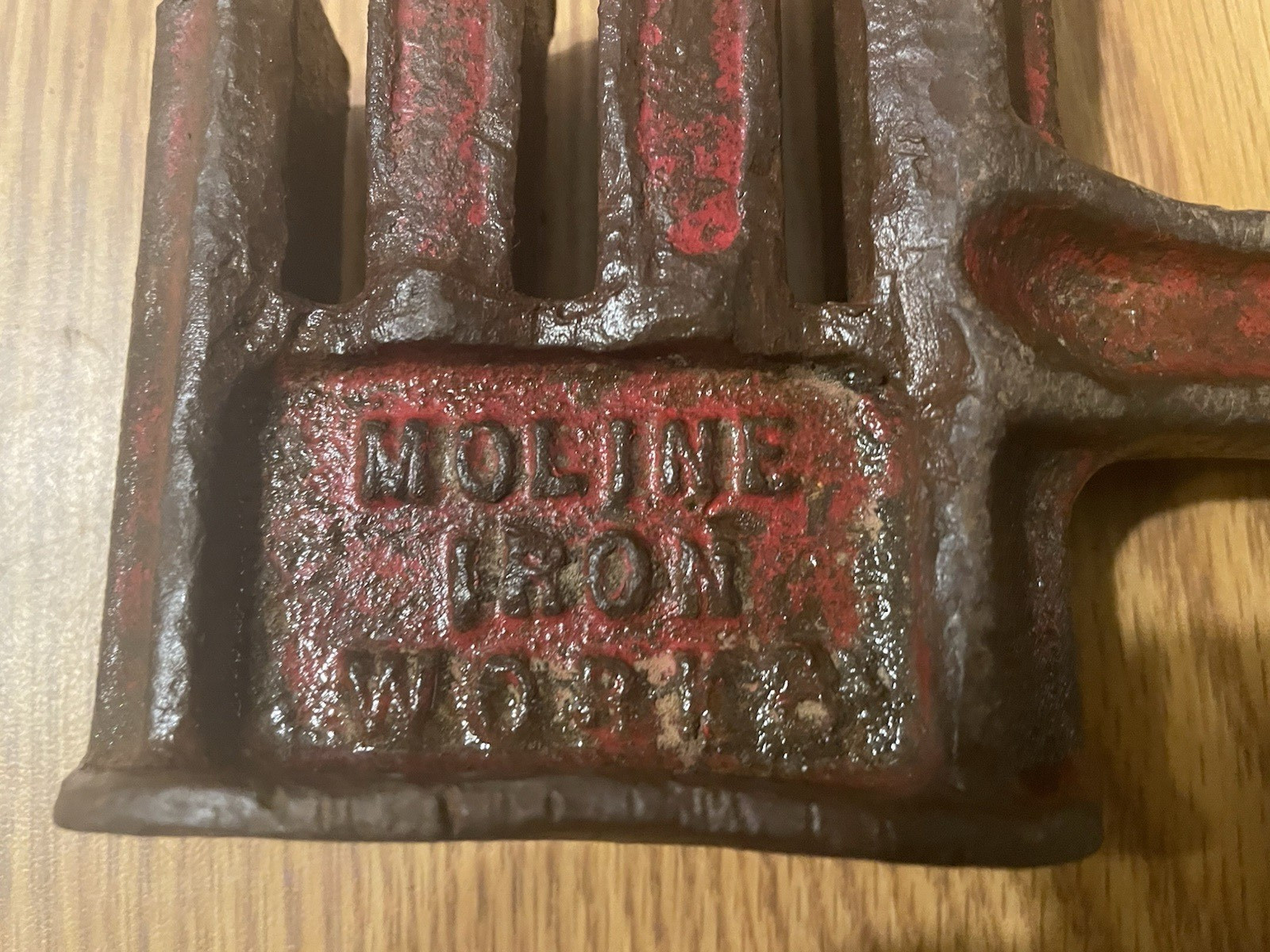 RARE Old MOLINE Iron Works Chain Breaker Detacher Tool A69