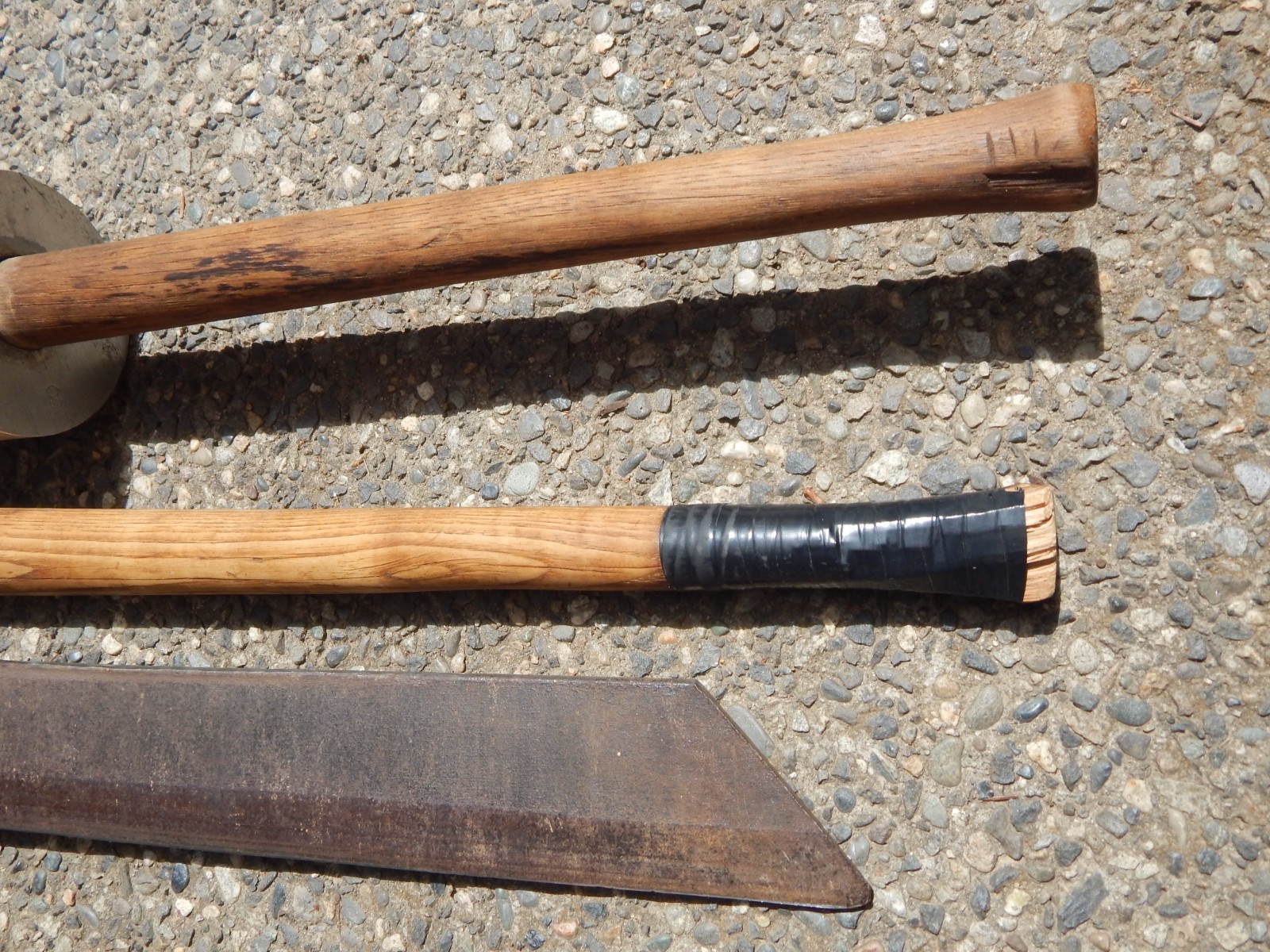 Vintage Froe Shingle shake splitting tool #7o, Aluminum Froe Mallet Hammer 8 Lb.