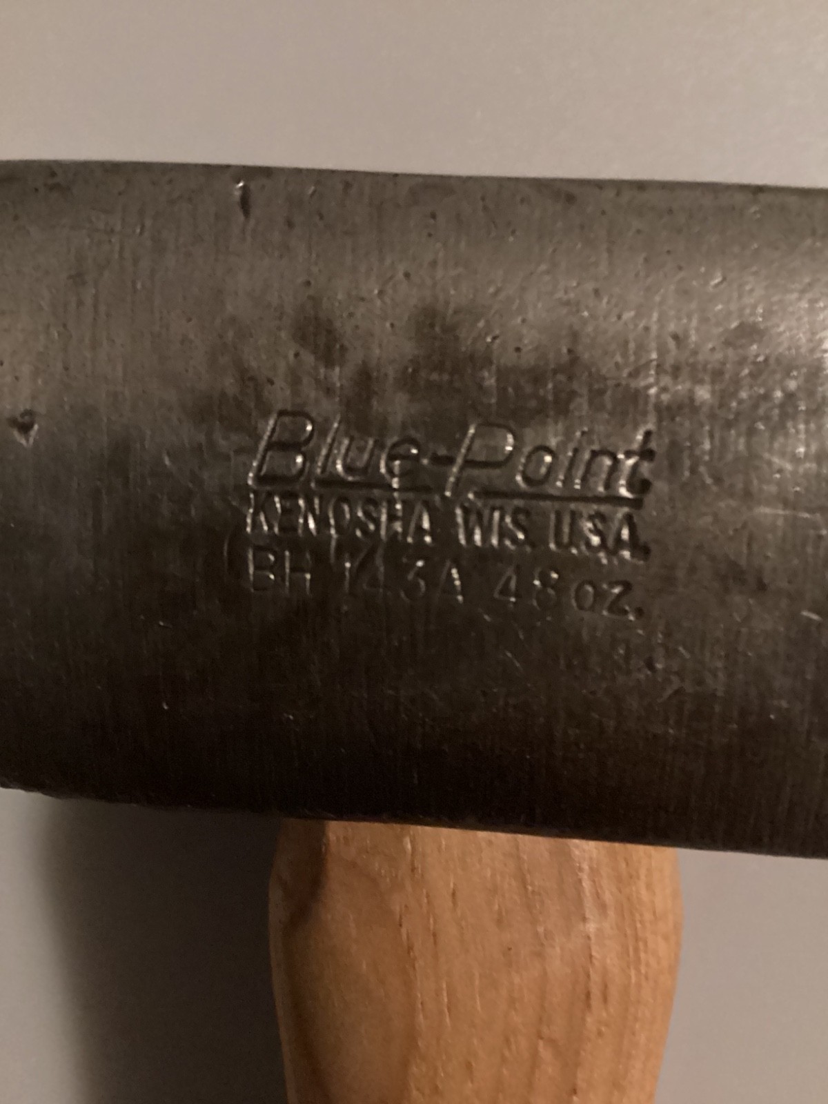 Blue Point Hex Peen 48oz Hammer, Kenosha,WS,USA,BH 143A