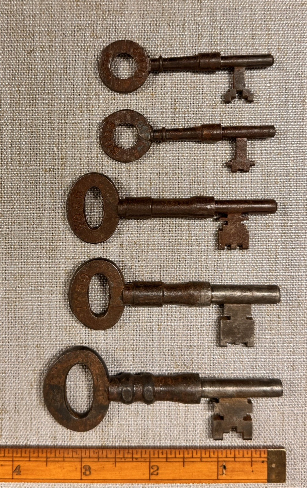 🌿 🗝️Old Antique Vintage Keys Old Skeleton Keys Rare GENUINE Antique Victorian