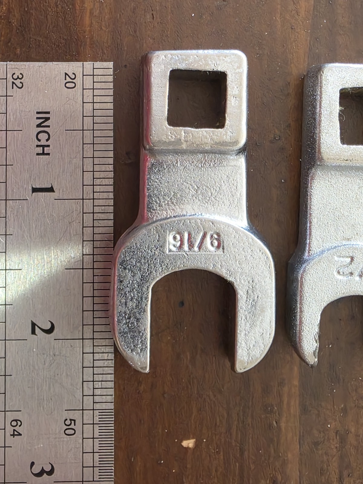 Vintage Bonney Crawsfoot TC16 & TC18 1/2 & 9/16 3/8 Drive USA