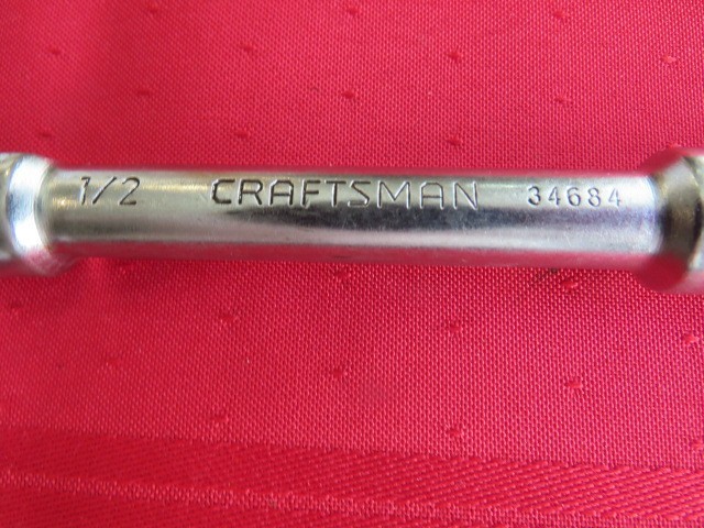 RARE Sears Craftsman Professional Angle Socket Wrench SAE 1/2″ 34684 France