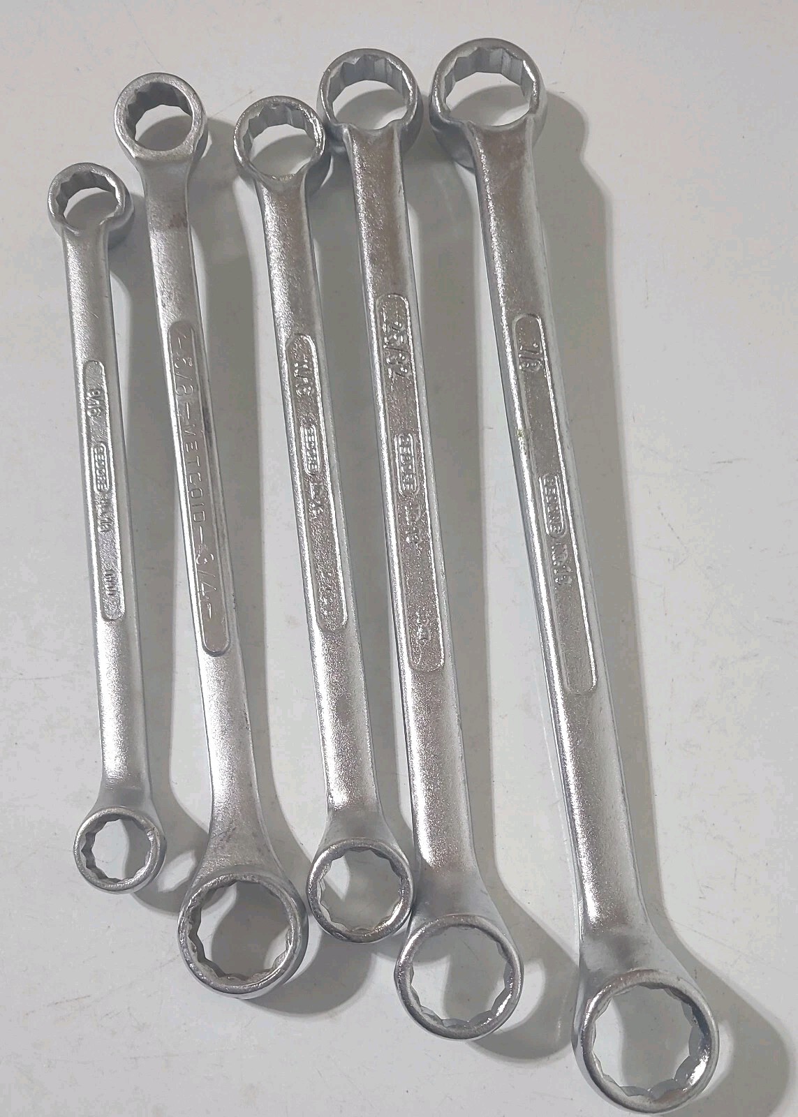 GEDORE Wrench Box End Offset 12-Point Combination 7/8″ – 1/4″. Lot of 7 Wrenches