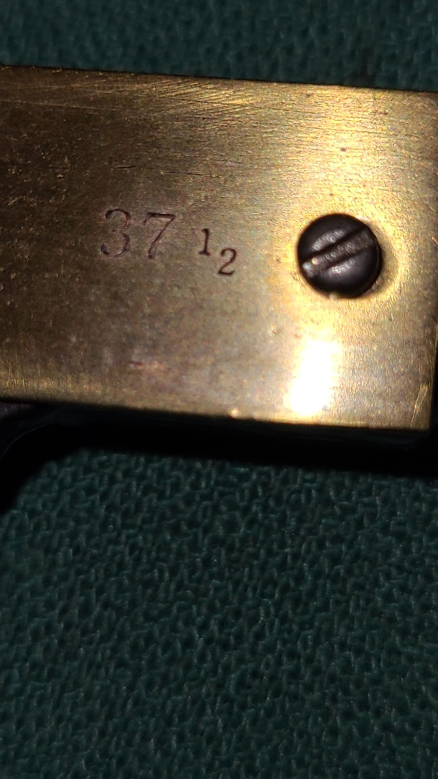 Rare Davis Level & Tool Co. No. 37 1/2 Square – 3 1/2″ Long Springfield, Mass,