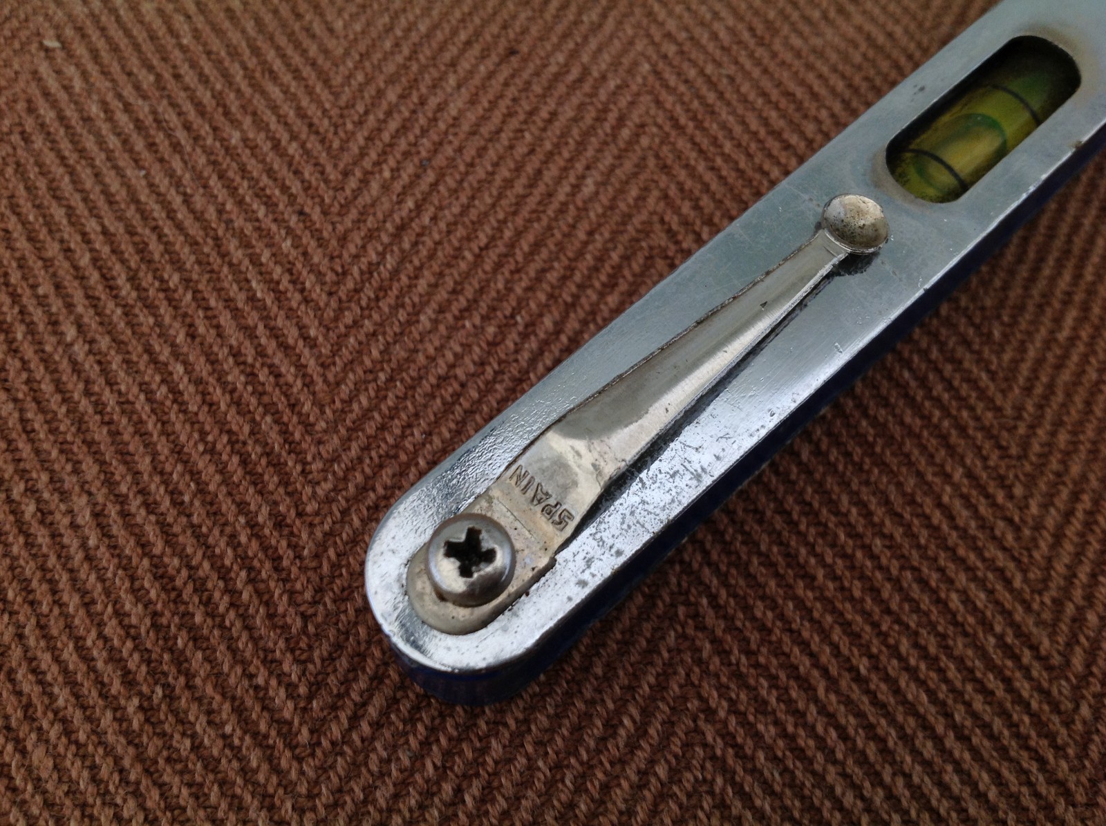 Vintage Machinist Omega Pocket Level