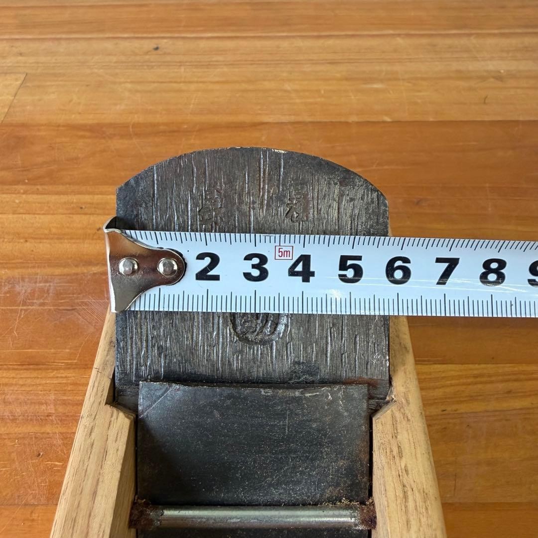 Gisuke Kanna Hand Plane Vintage Carpentry Tool Medium Size Used Authentic