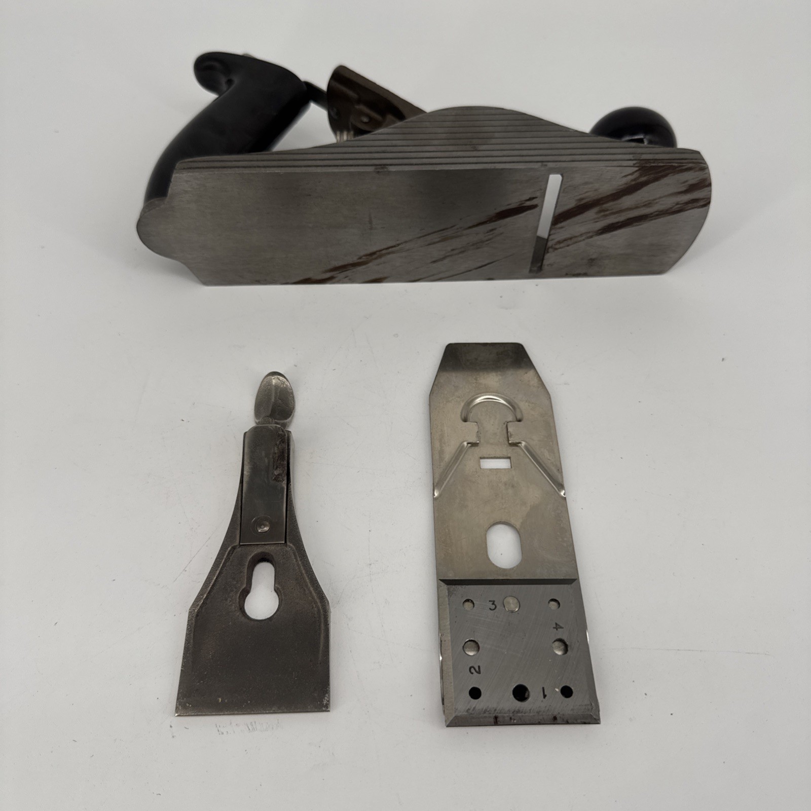Vintage Craftsman 619-37421 No 4 Smooth Bench Plane 4 Edge Blade Sargent Box USA