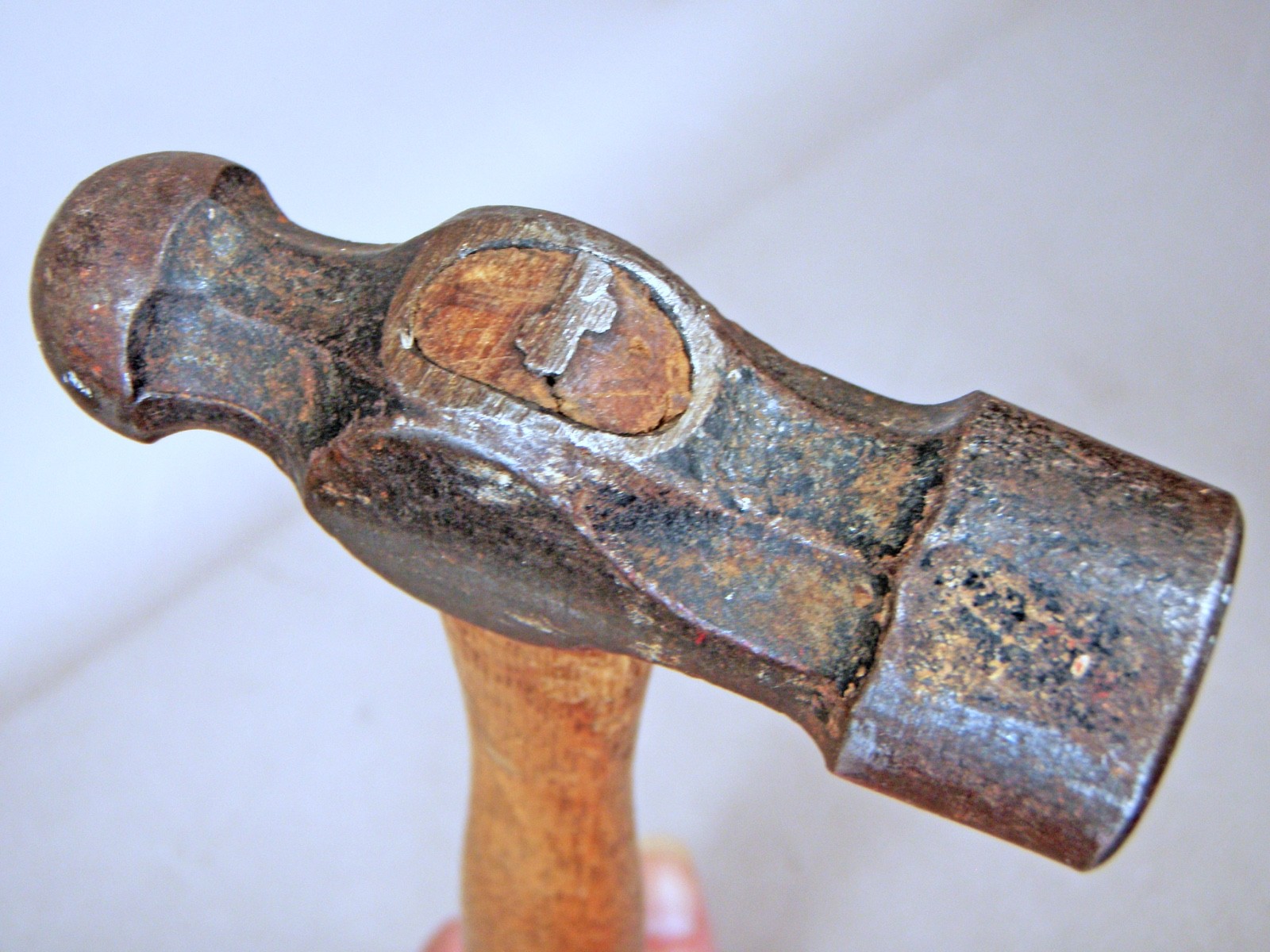 Vtg 1940’s Standard No 309 Stanley 12 oz Machinist Ball Peen Hammer