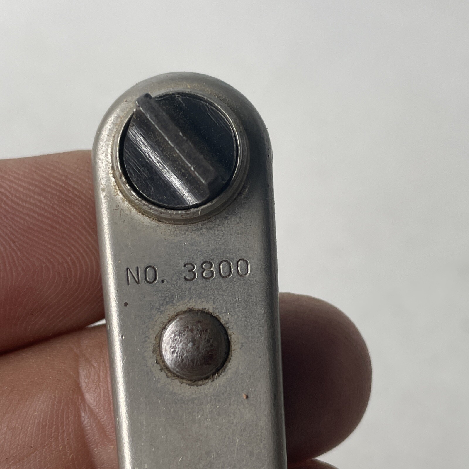 VTG STANLEY/YANKEE OFFSET FLAT BLADE RATCHETING SCREWDRIVER No.3800 USA (h55)
