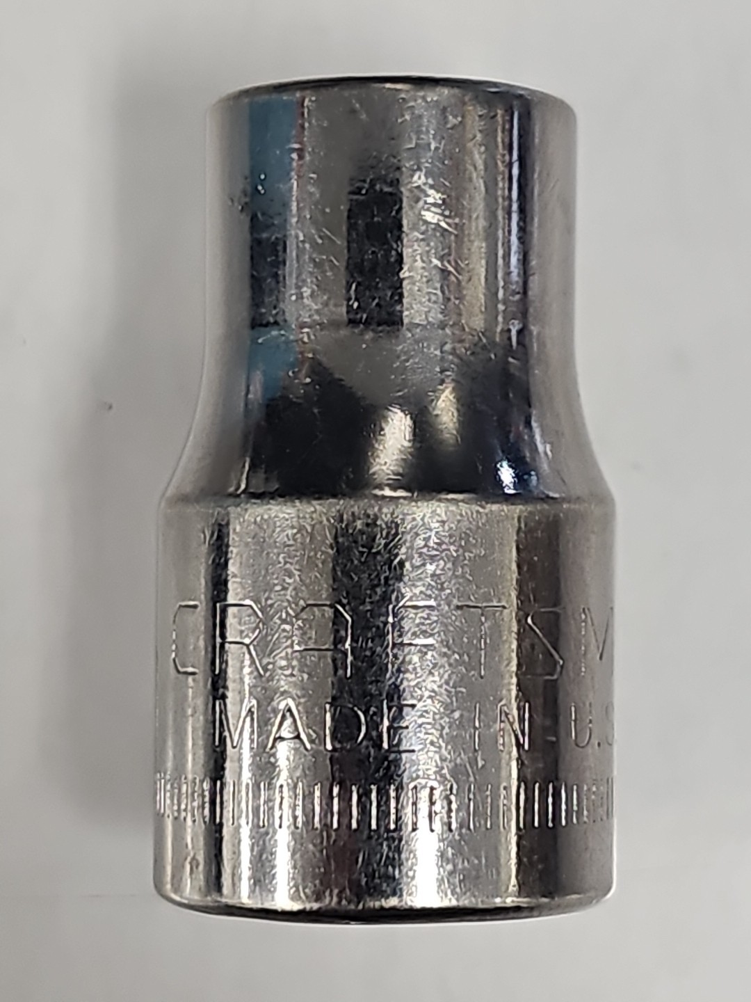 Vintage Craftsman 44254 1/2″ Drive 12mm Socket 6 Point Inverted-G- USA