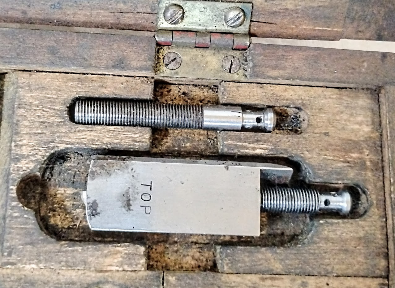 Vtg Van Norman Per-Fect-O Boring Bar Tool Kit L.S. Starrett Micrometer Case 944