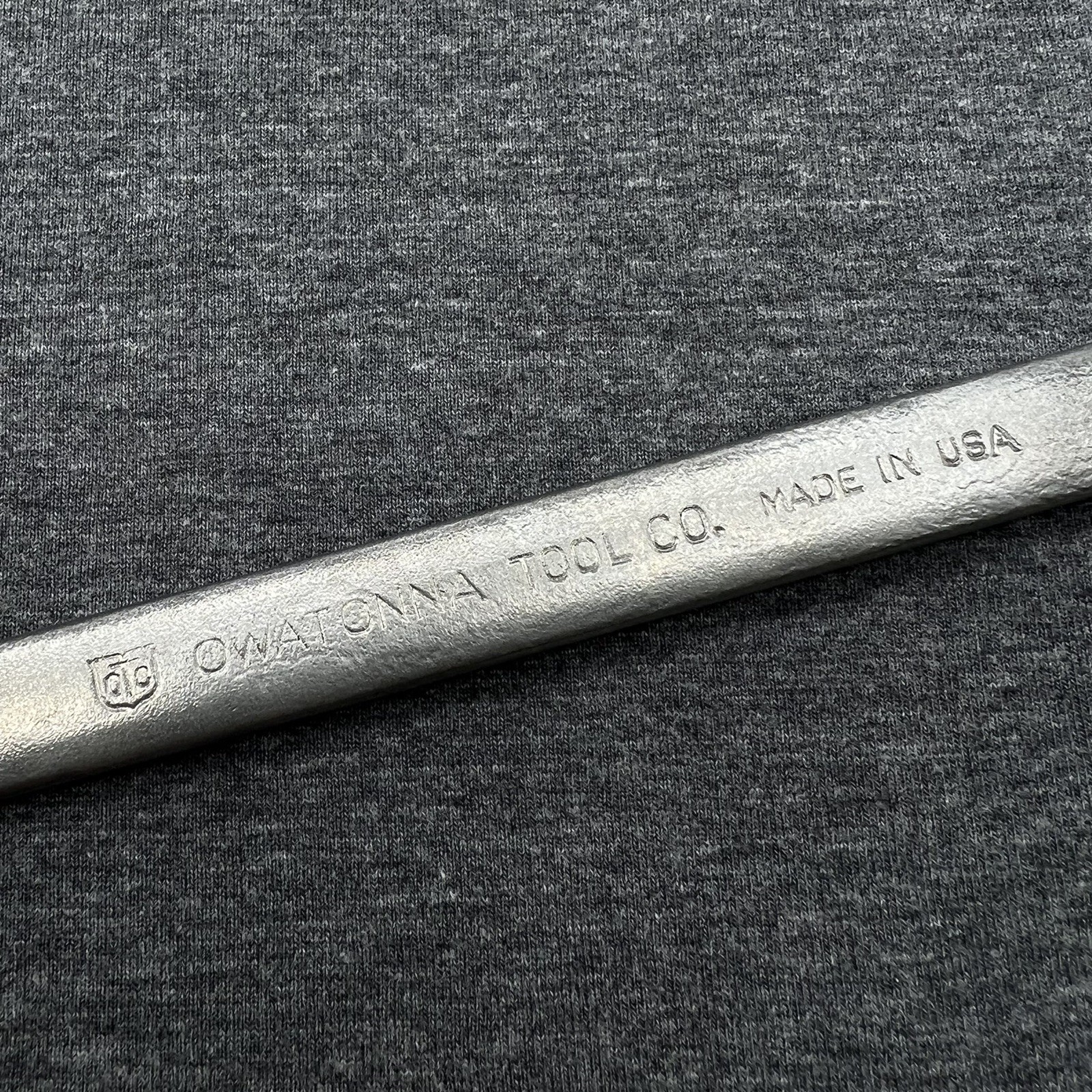 Vintage OWATONNA TOOL CO. 11/16” Combination Wrench No. C-22 Made In USA