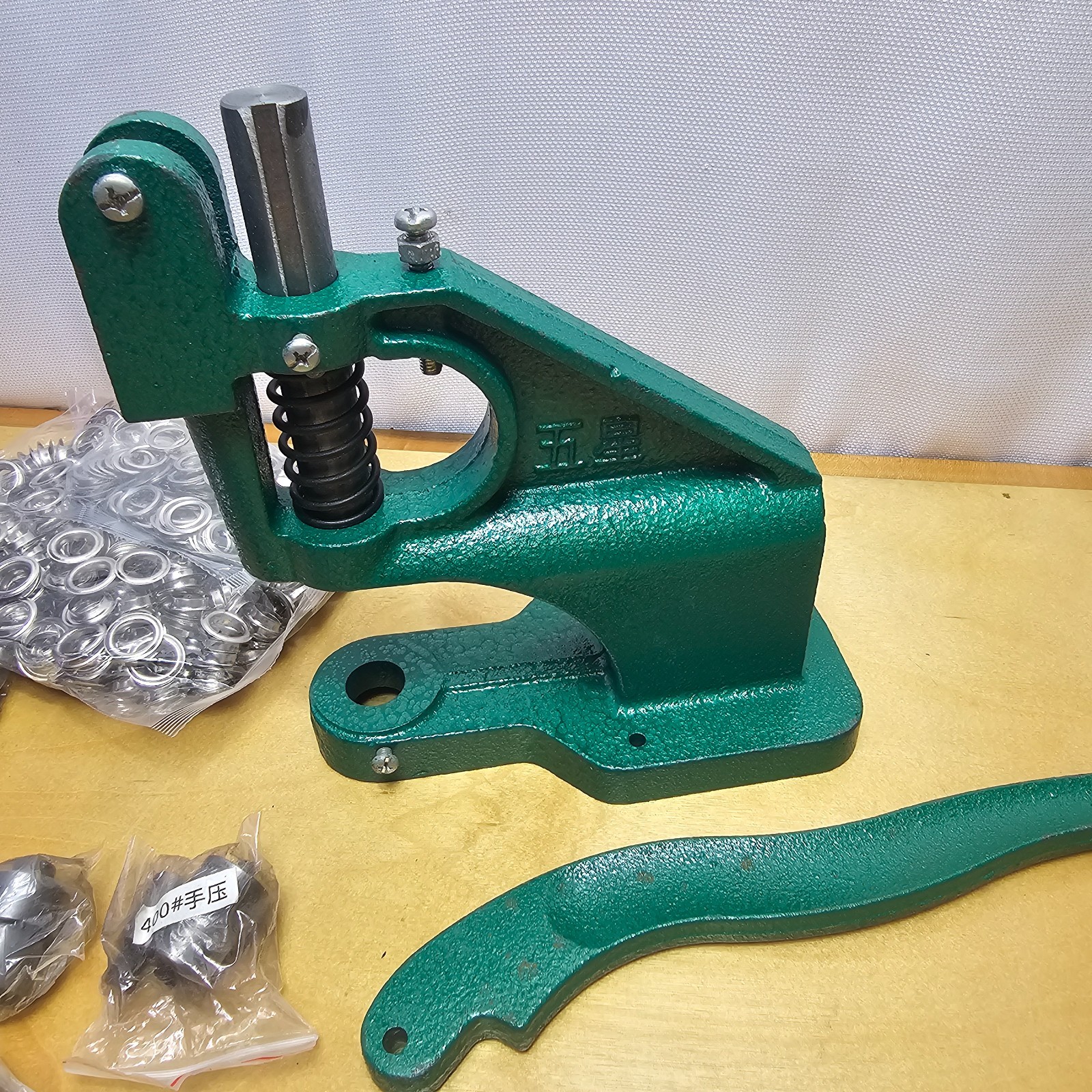 Wuxing Grommet Press – Cast Iron Punch, Jewelry Making Press, Watch Makers