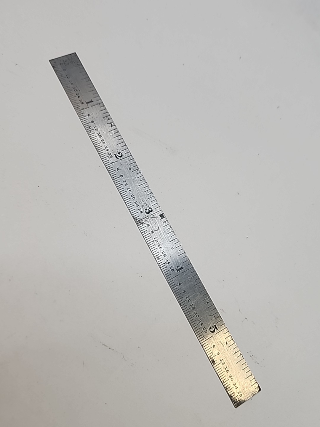 VINTAGE No. 327 L. S. S. STARRETT FLEXIBLE RULE , Scale 6”