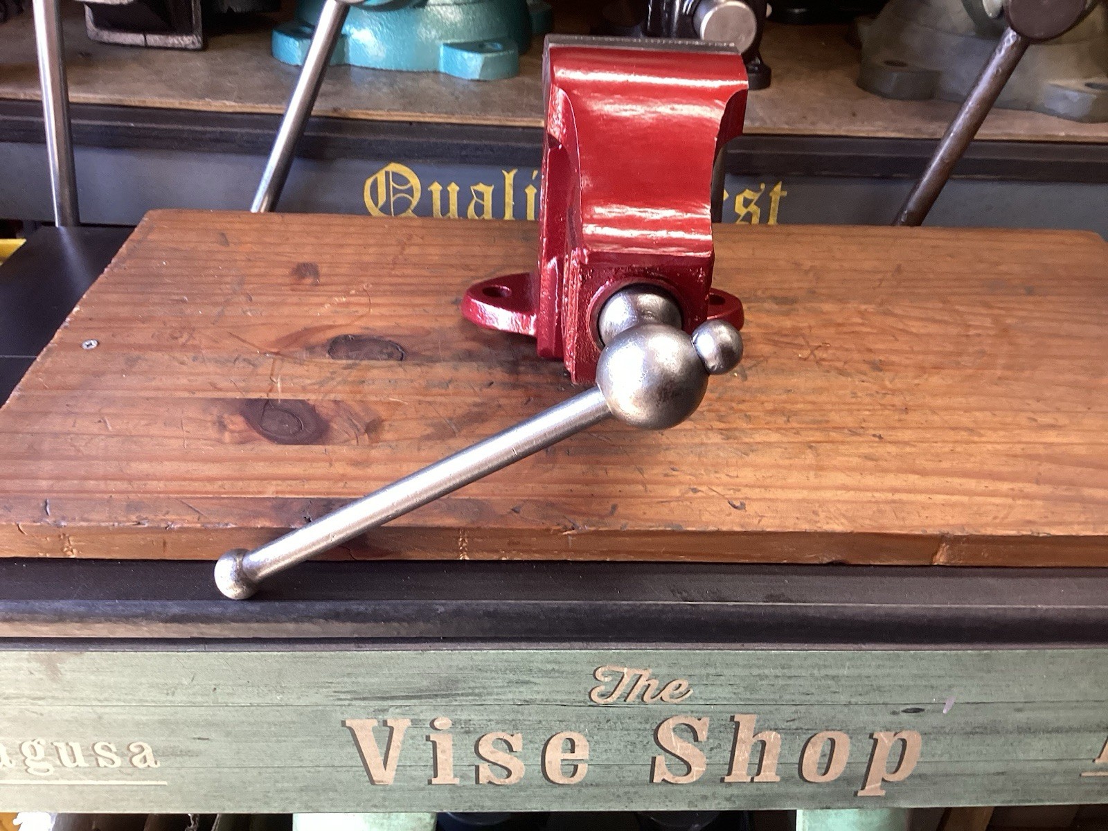 Restored Vintage Prentiss 512/522 Bench Vise 3 In Jaws 22 Lbs USA