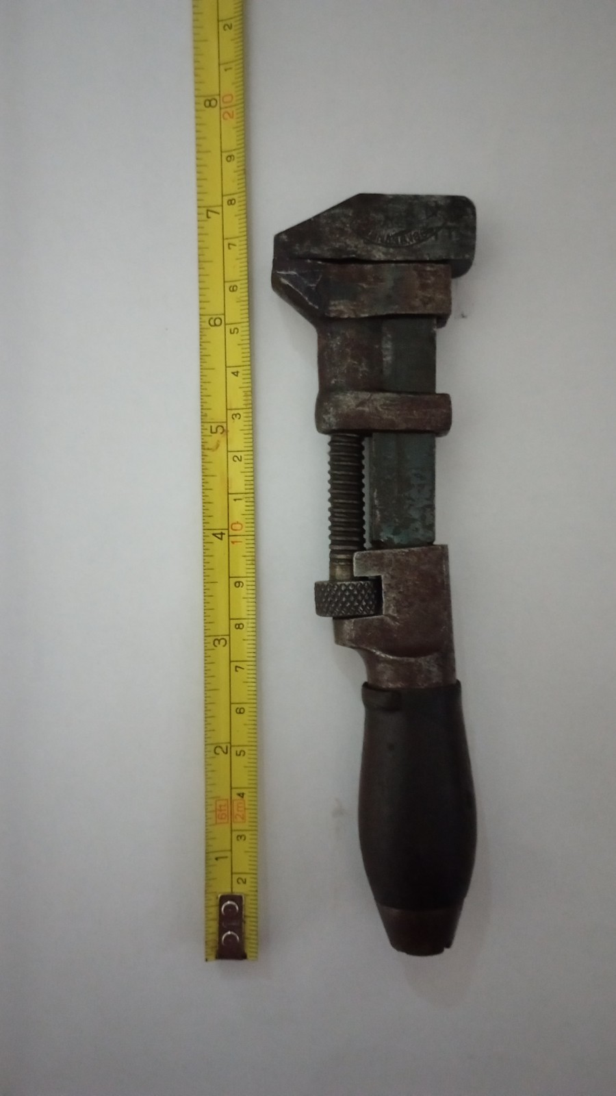 Antique 1885 Bemis & Call No. 45 S-Wrench Hammacher Schlemmer H. Sinnett Mark