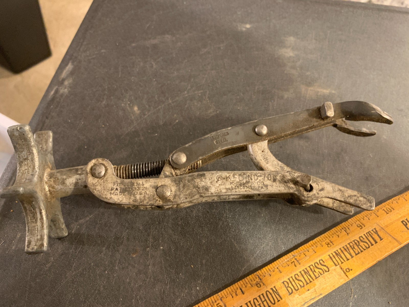 KD K-D 700 Ford Flathead Steel Valve Spring Compressor NAIL FOR PIN vintage used