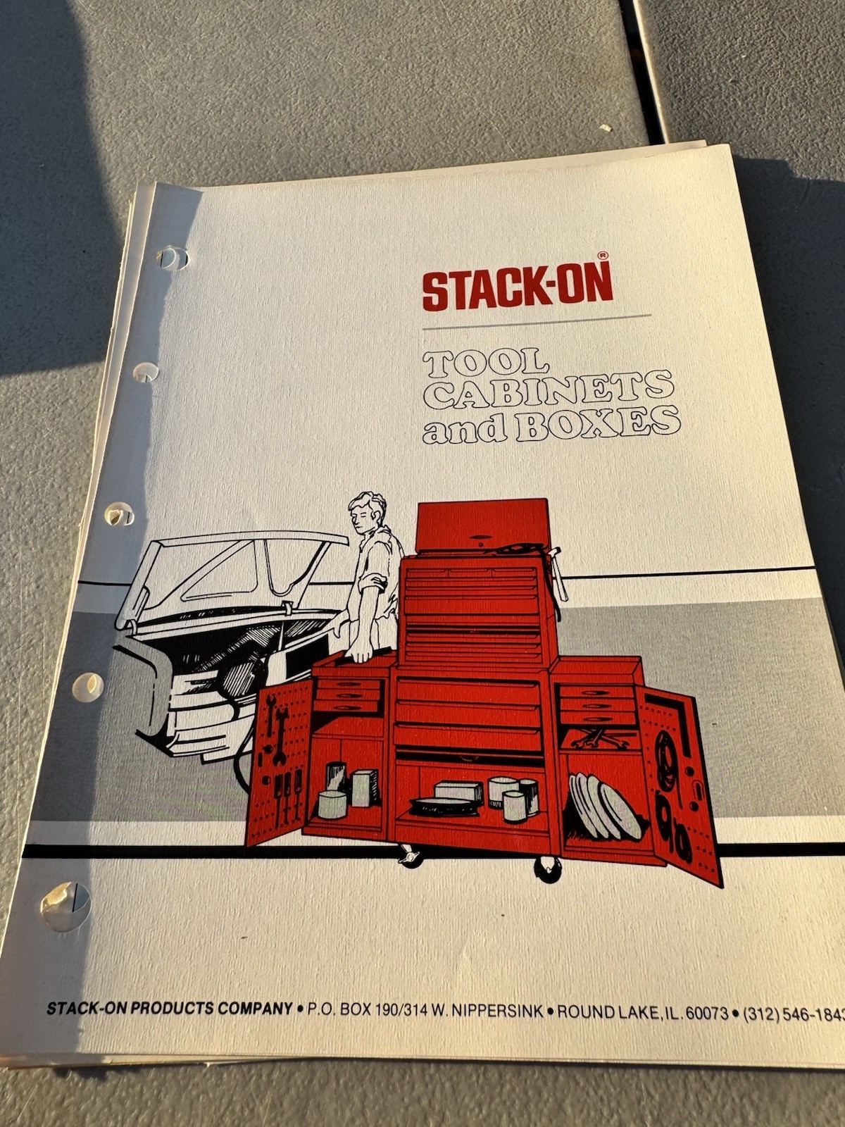 vintage stack on tool cabinets and boxes catalog