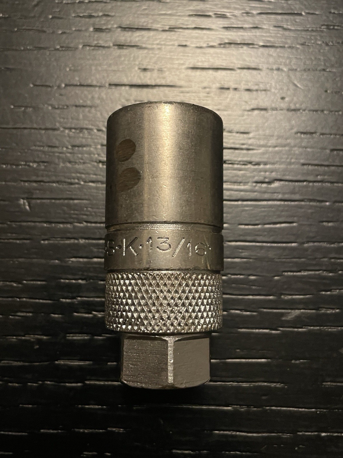 Vtg S-K SK Tools USA ~ 3/8″ Drive 13/16” 6 pt 4426 Spark Plug Socket