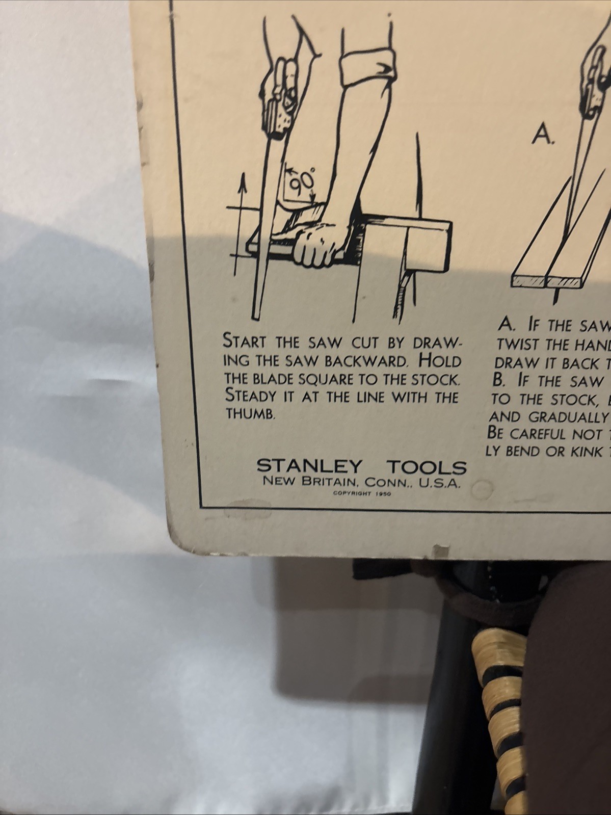 Stanley School Shop Class Flip Chart 24.5×18.5”