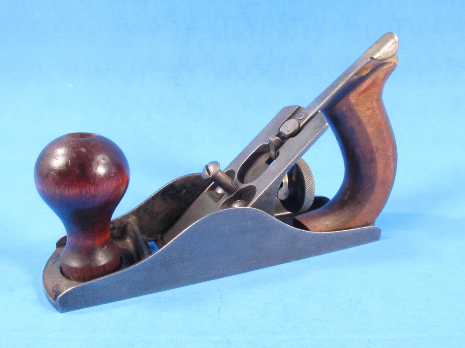 parts incomplete Fulton No 3708 wood plane No 2 size made by Millers Falls