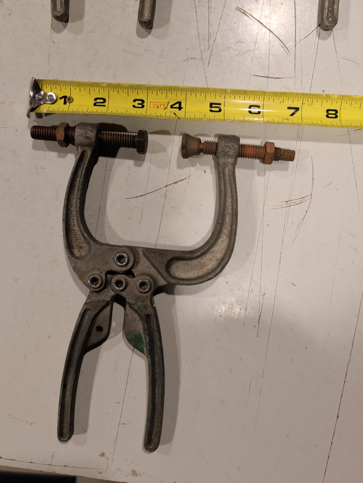 Vtg. De-Sta-Co Welding clamps (7pcs): All Are Number 474