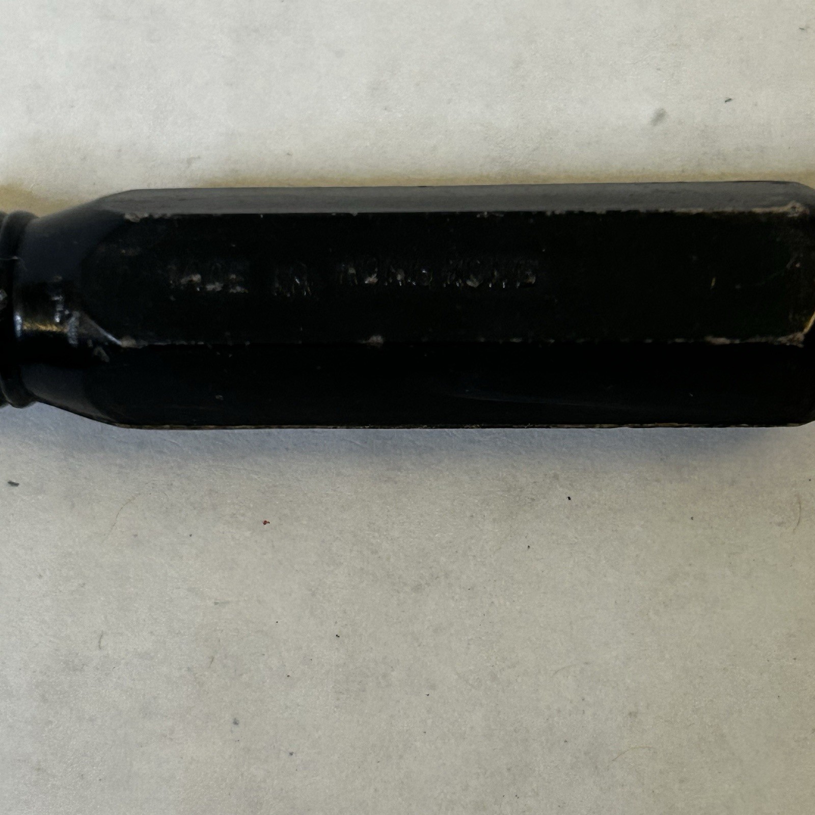 Vintage Mini Screwdriver Made In Hong Kong Black Handle