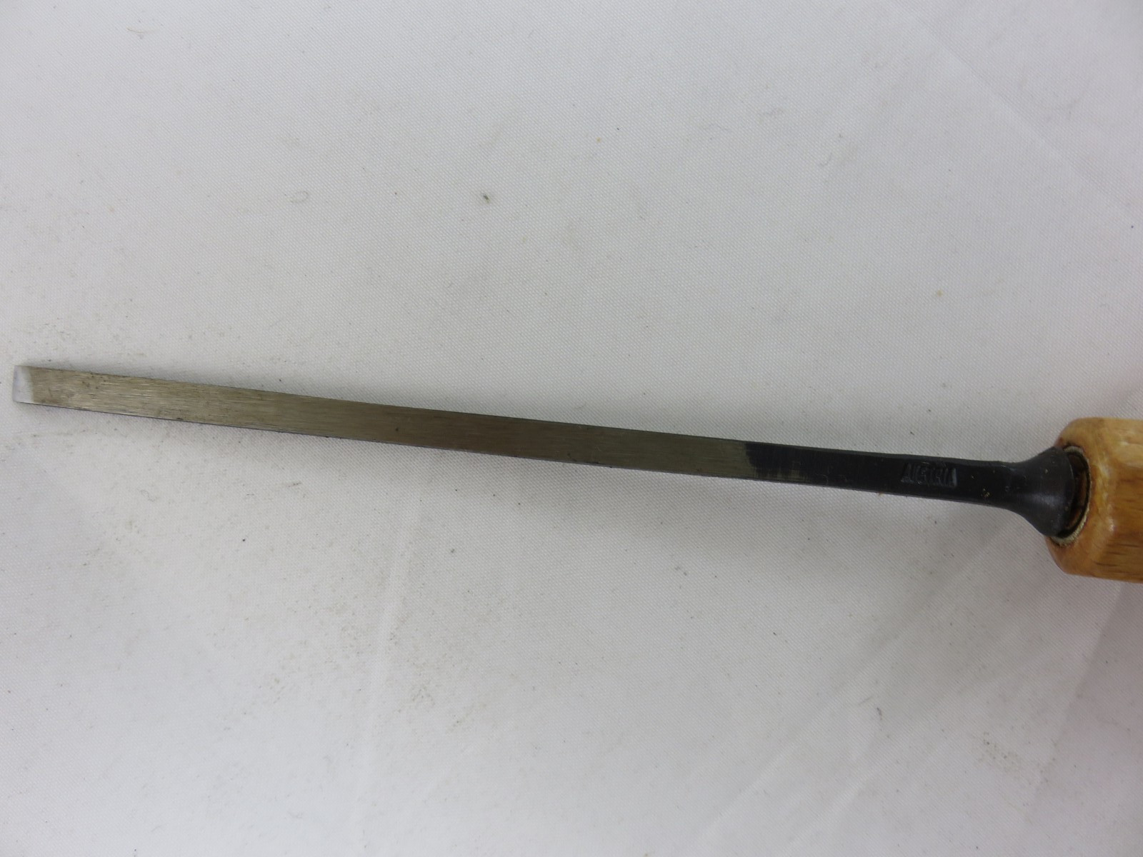 Stubai #1 Sweep 1 Straight Chisel Wood Carving Tool 4mm Austria UNUSED
