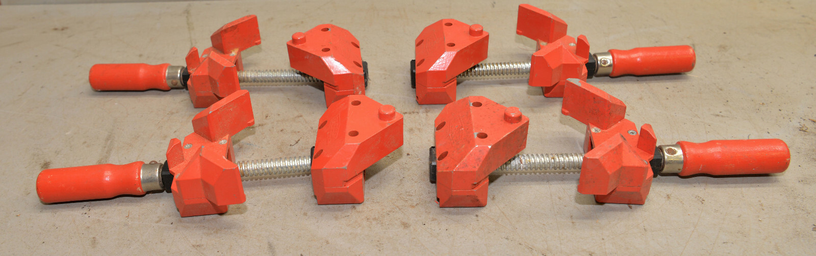 4 Bessey corner miter clamp WS3 T joint corner picture frame woodworking tools