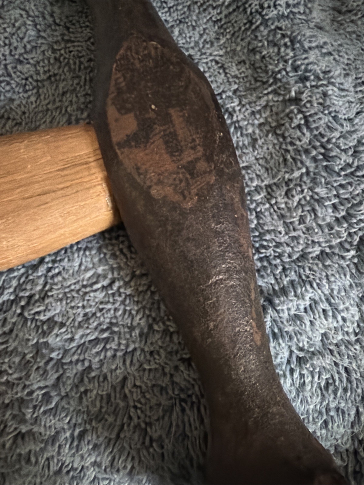 Antique Log Marking Hammer Timber Brand Cast Iron A1 Logging Logger Vintage Tool