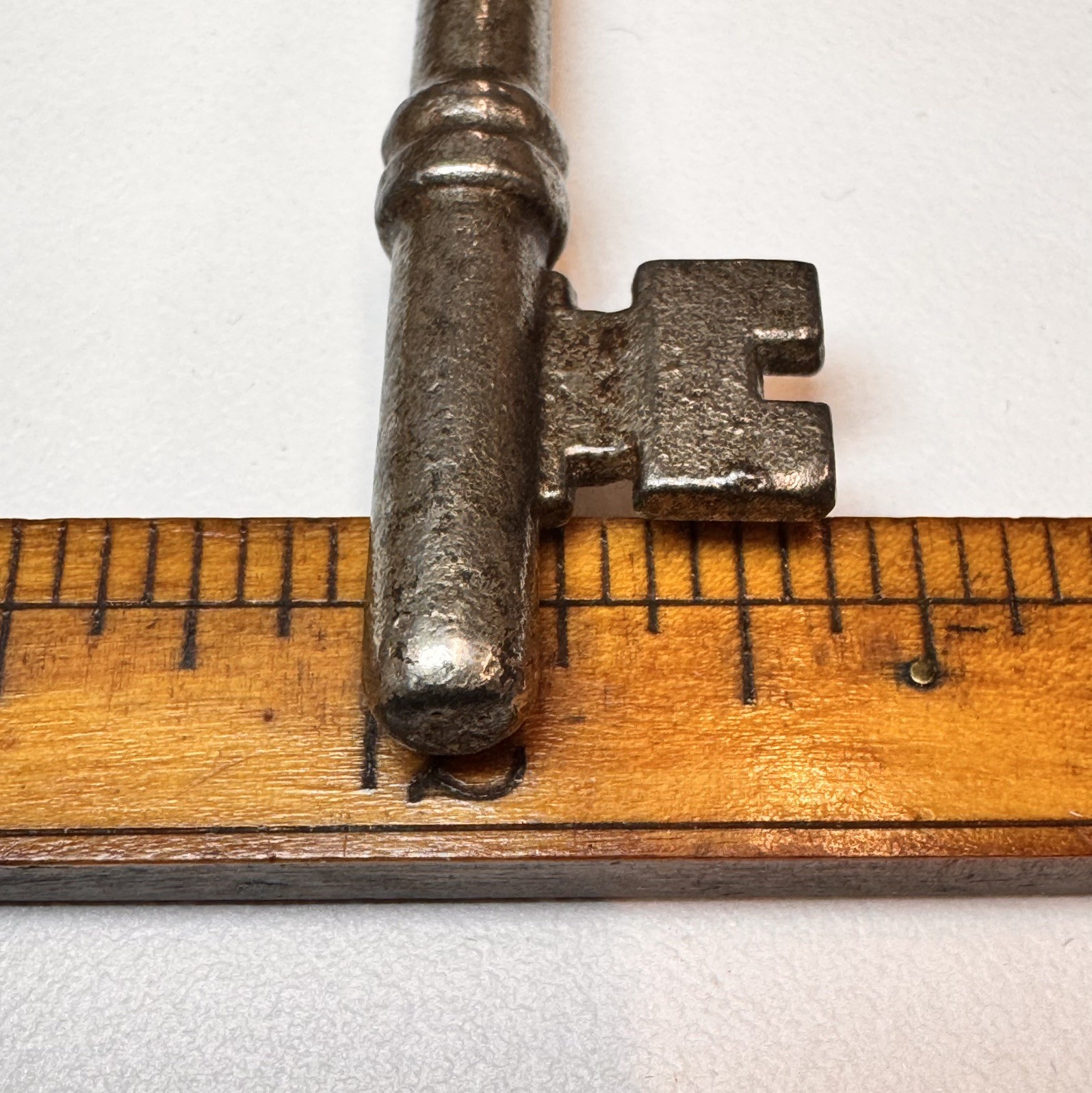 Antique Skeleton Key Solid Barrel Key authentic Antique Key!