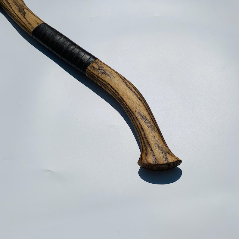Custom Hand Forged 28″ Finnish Forest Axe with Wooden Handle Best For Gift