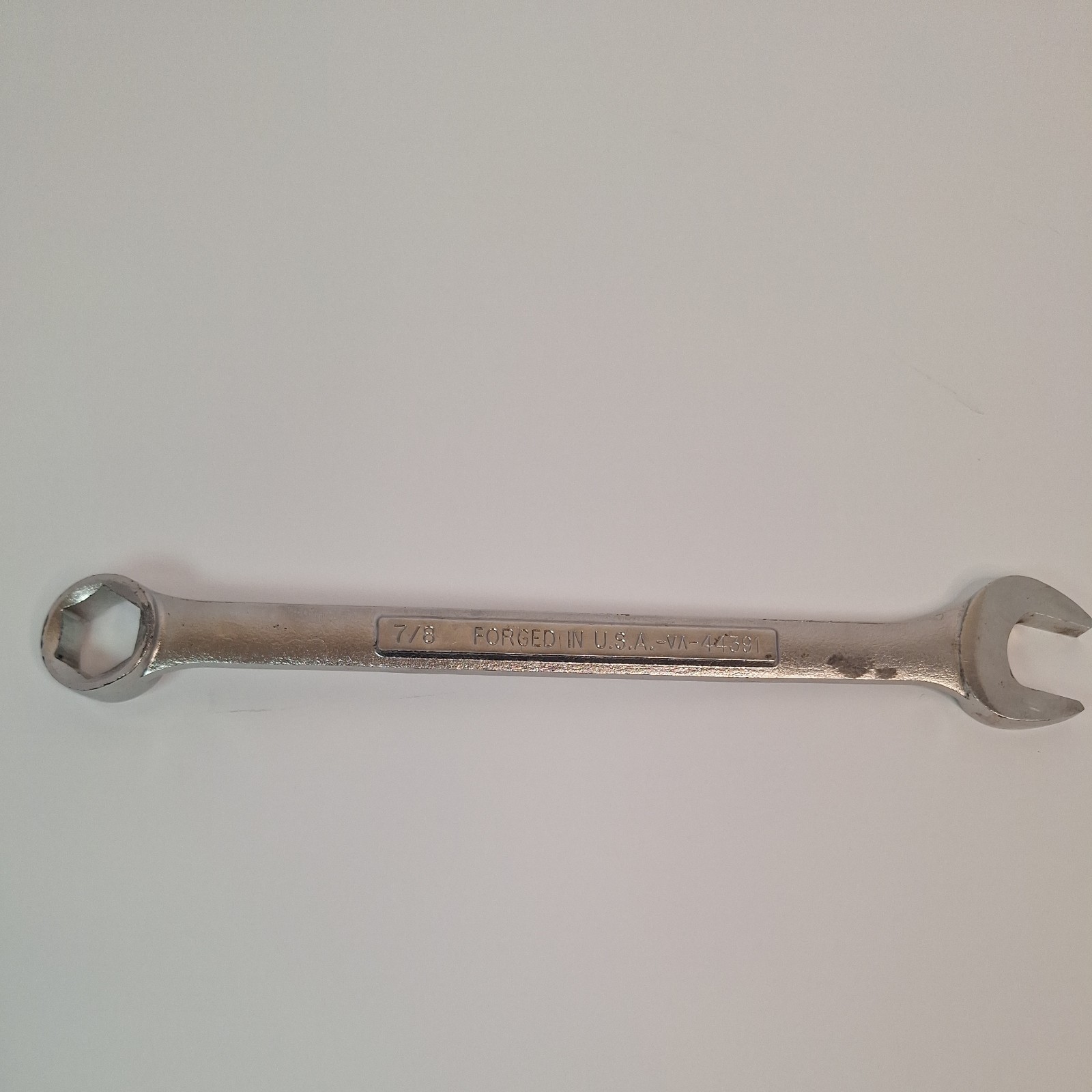 Vintage Craftsman USA 7/8” 6 Point Combination Wrench -VA- 44391***READ*** (B6)