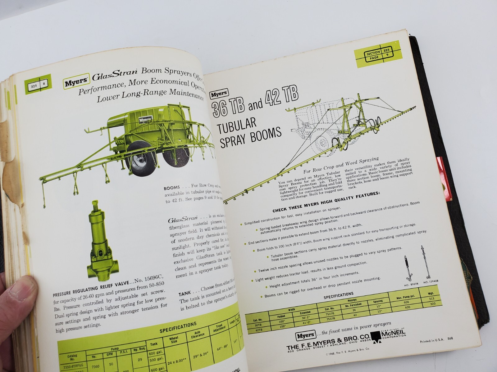 F E Meyers Huge Binder 1950s 1960s Parts Catalog Pumps Water Systems Service