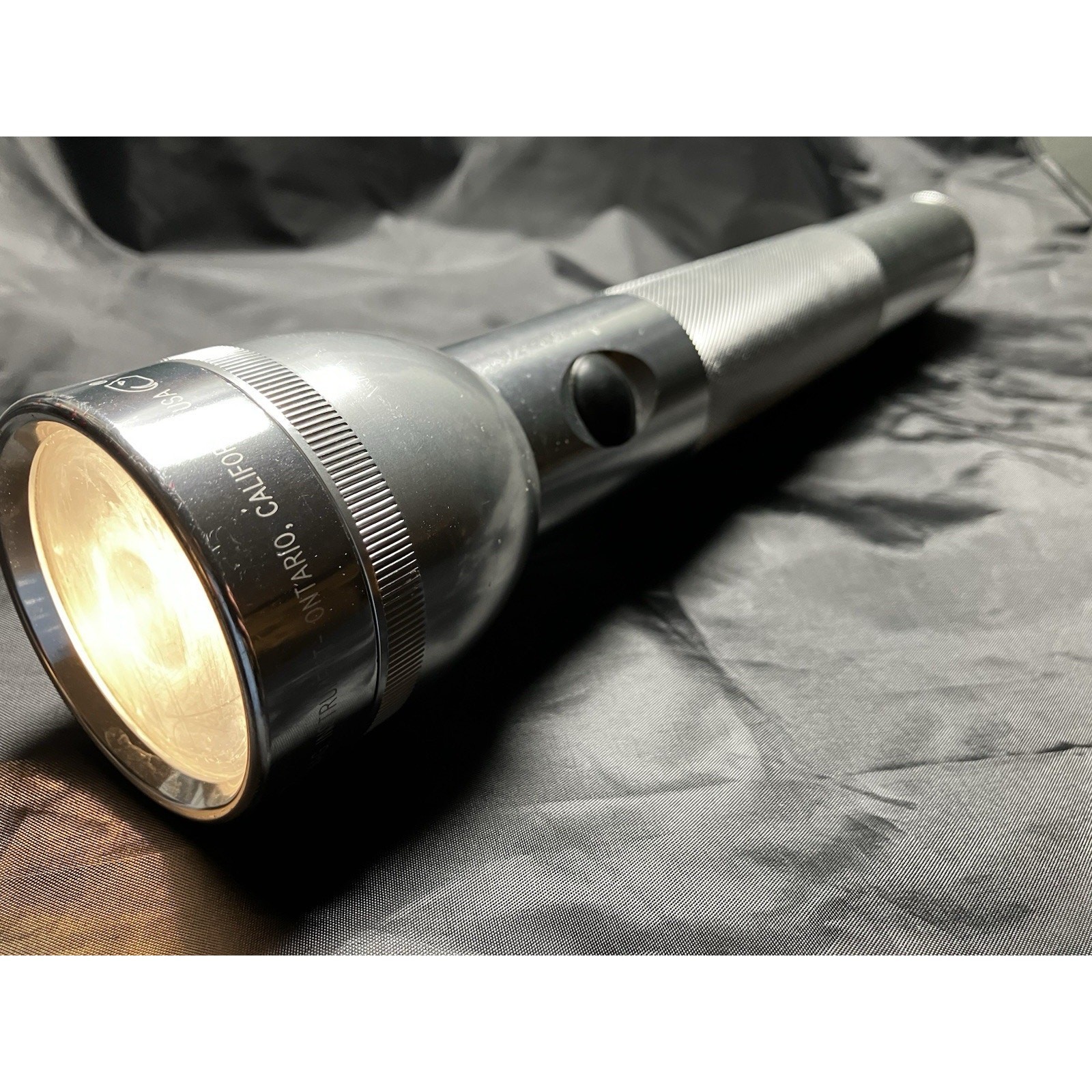 ALUMINIUM BIG MAG-LITE 3 D CELL(not included)TORCH Flashlight made in USA