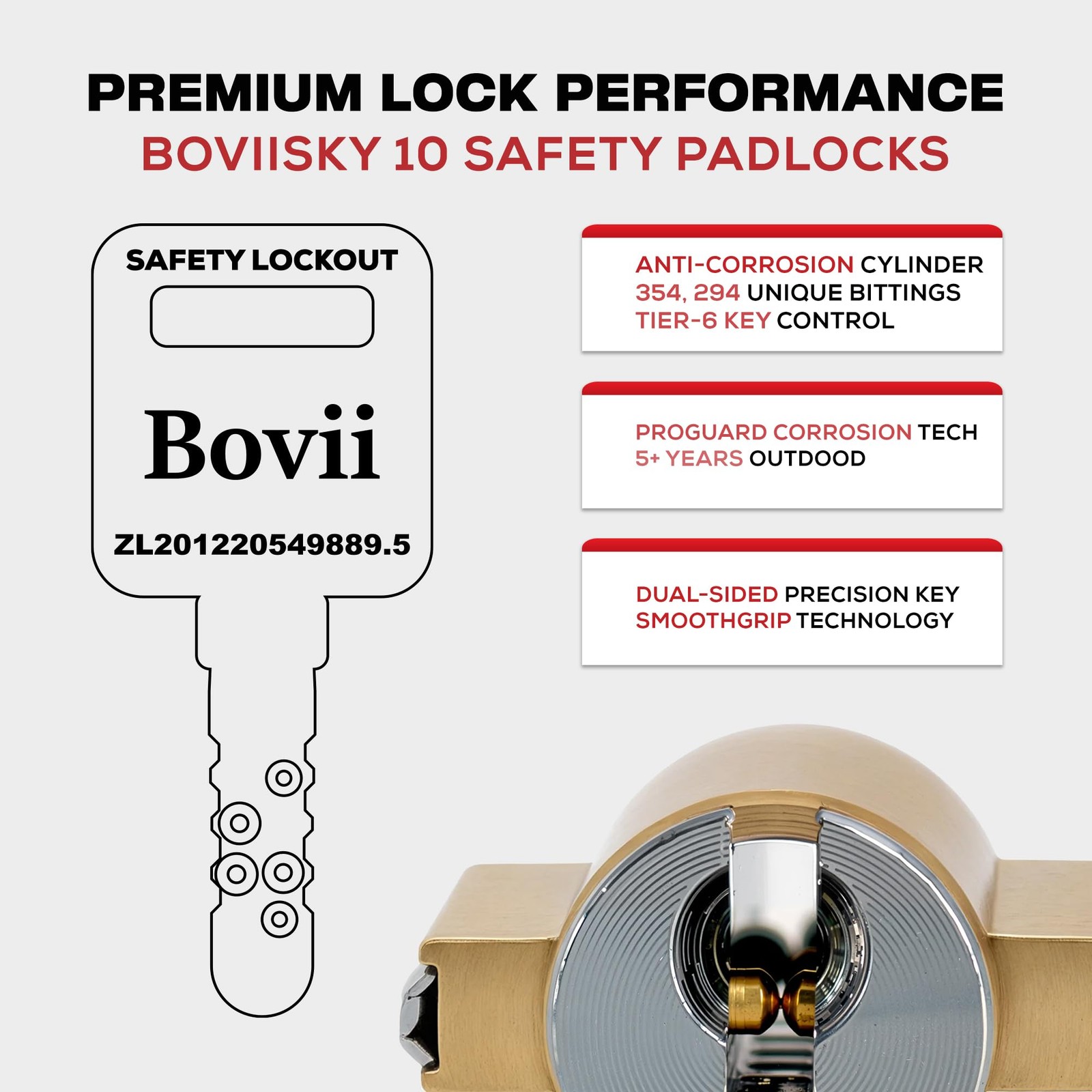 Lockout Tagout Locks Set 10 Lockout Locks Keyed Different 2 Keys Per Lock With 1