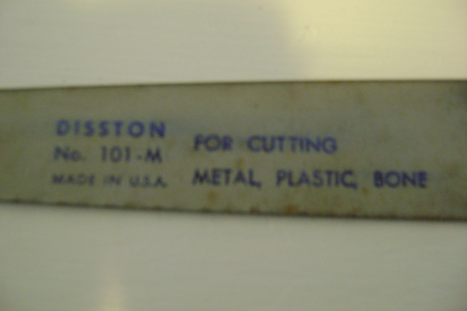 VINTAGE DISSTON SAW BLADE NO 101-M KEYHOLE SAW