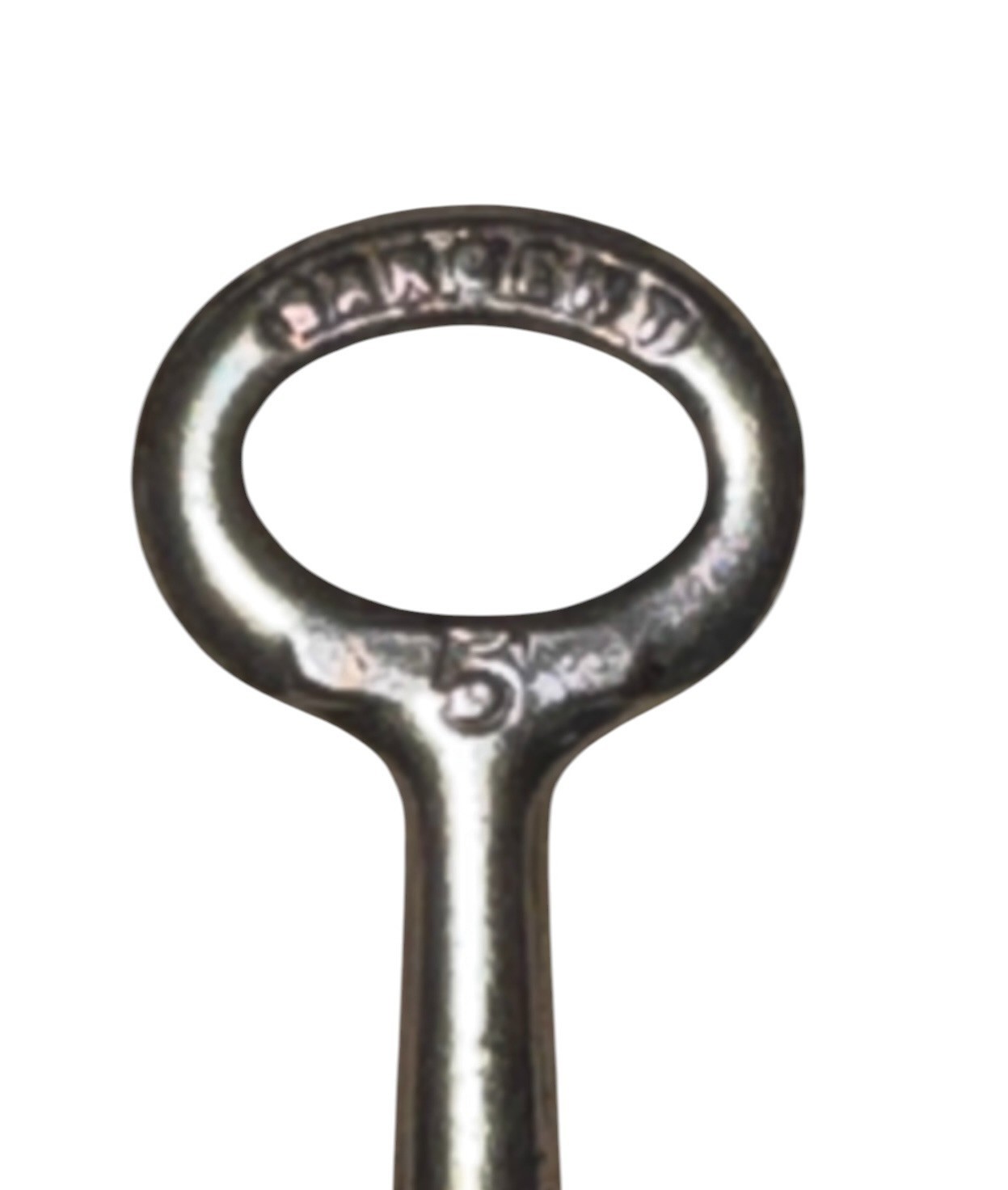 Two #5 Antique Sargent Skeleton Keys 2 5/8″ for Mortise Locks