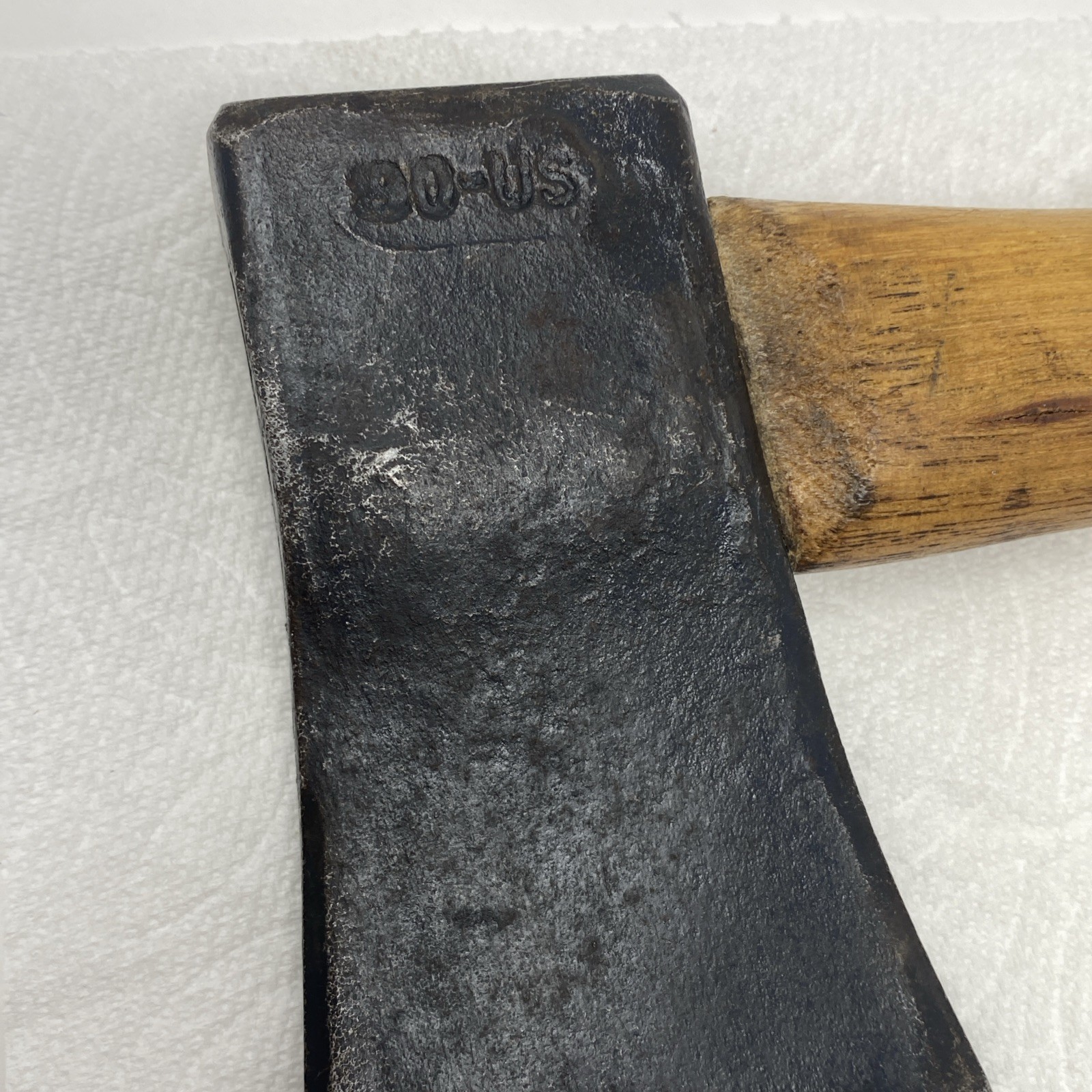 Vintage USA Made Single Bit Camp Axe Hatchet 5″ Head – 13” Total Length SHARP