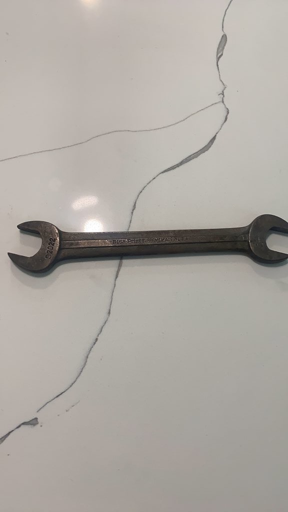 Vintage Blue-Point Supreme Open-End Wrench