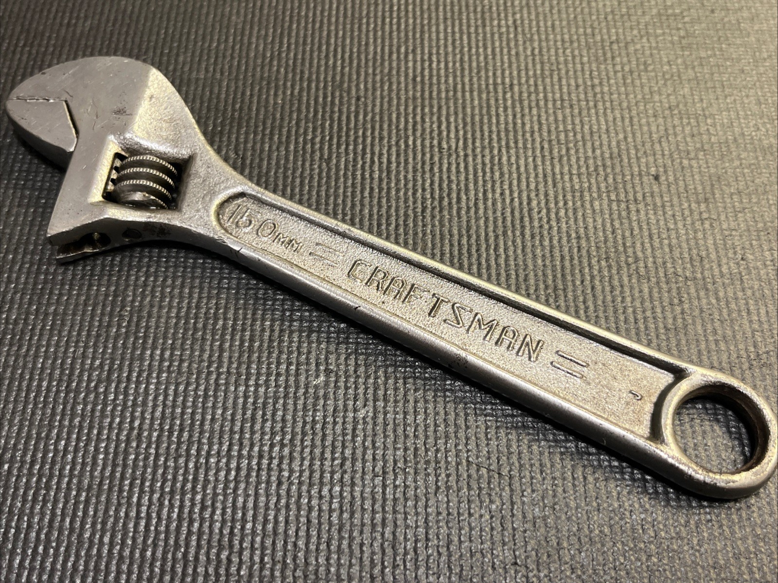 Vintage Craftsman 9 44602 WF 6″-inch 150mm Adjustable Wrench Forged In USA