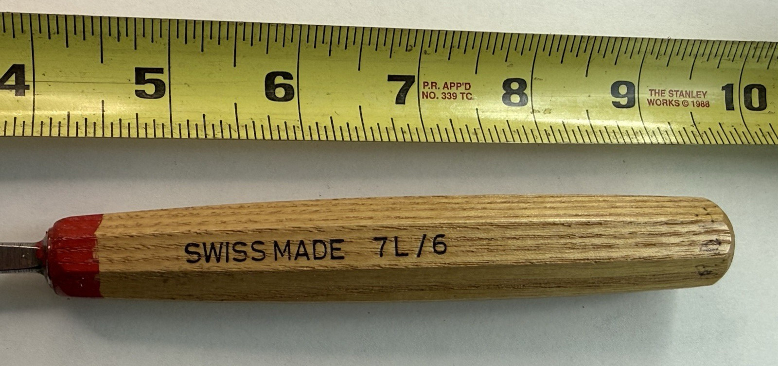 PFEIL Swiss Made 7L/6 No. 7 Gouge Carving Tool / Woodworking Tool